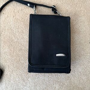 Travelon Black Compact Shoulder Bag